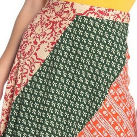 Free People Hidden Earth Maxi Skirt 2 & 4 - Picture 3 of 12